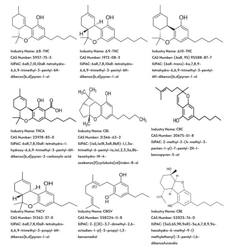 Minor Cannabinoid Wholesale Pricing JANUARY 2023, 8th Revolution